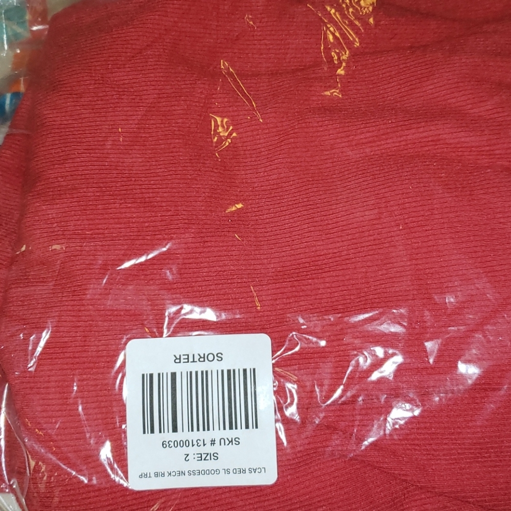 Torrid Red Ribbed Sleeveless Fluted Midi Dress Red 2X 18 20 Valentine's Day! - Picture 10 of 10